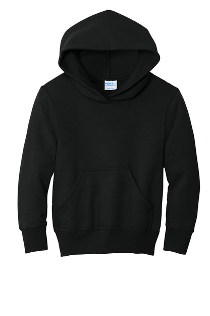 Custom Embroidered Port & Co Sweatshirts/Fleece in Jet Black