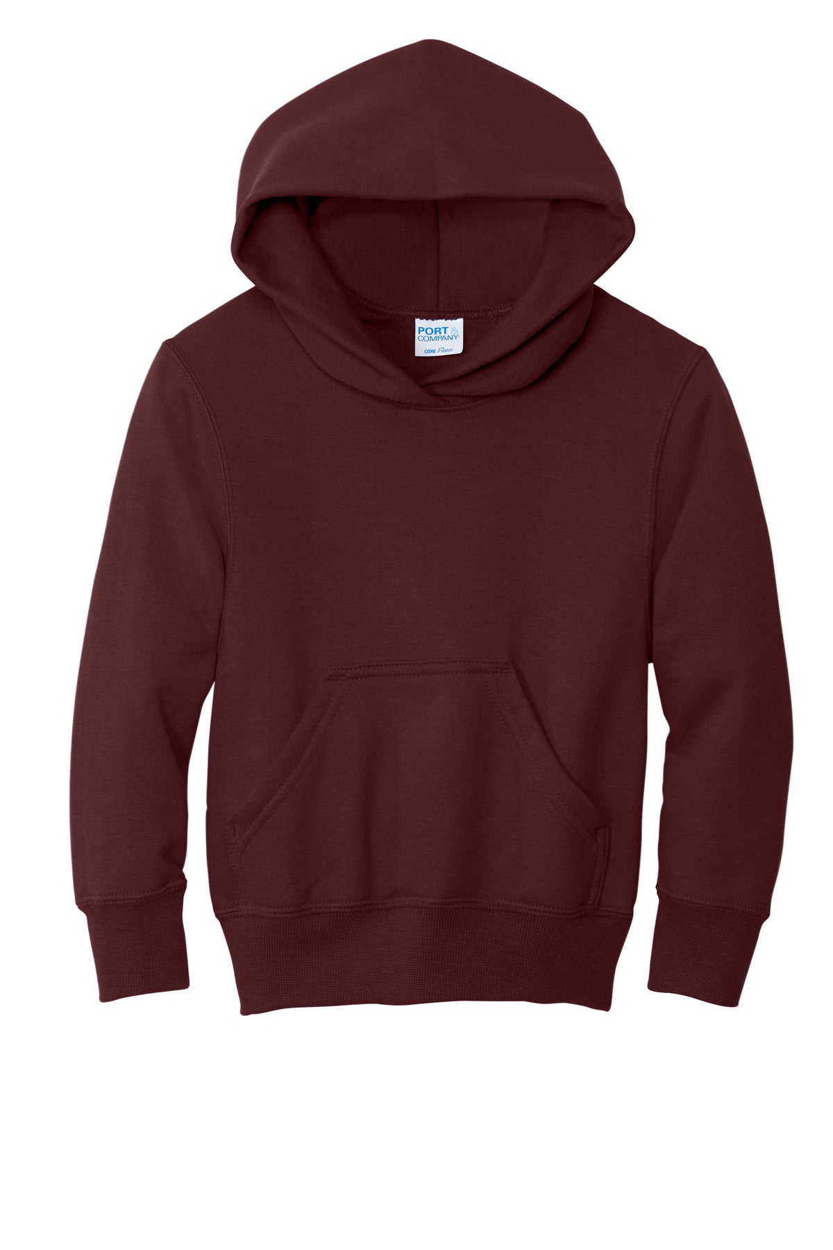 Custom Embroidered Port & Co Sweatshirts/Fleece in Maroon
