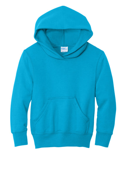 Custom Embroidered Port & Co Sweatshirts/Fleece in Neon Blue