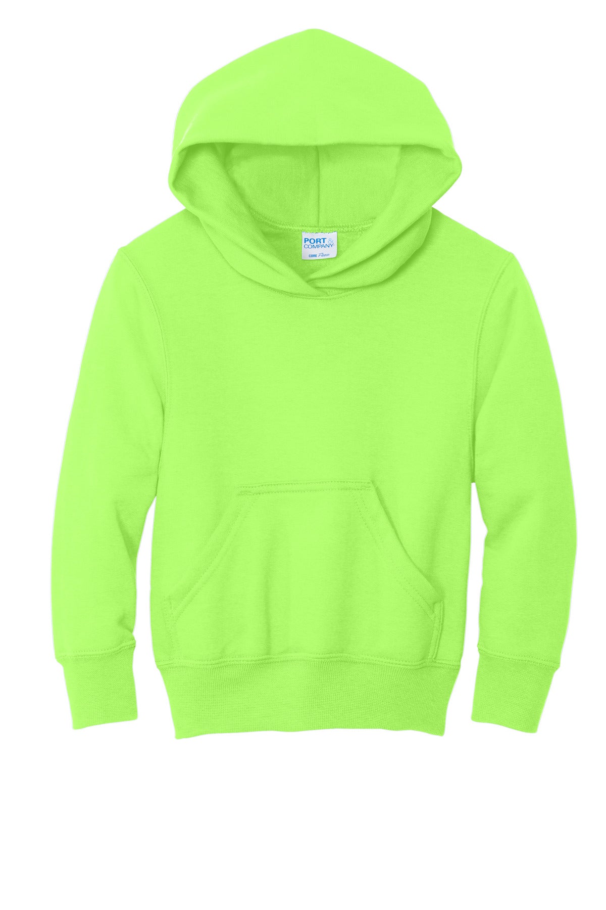 Custom Embroidered Port & Co Sweatshirts/Fleece in Neon Green