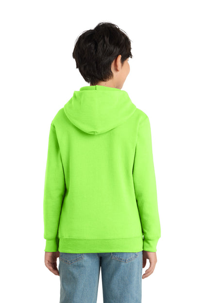 Custom Embroidered Port & Co Sweatshirts/Fleece in Neon Green