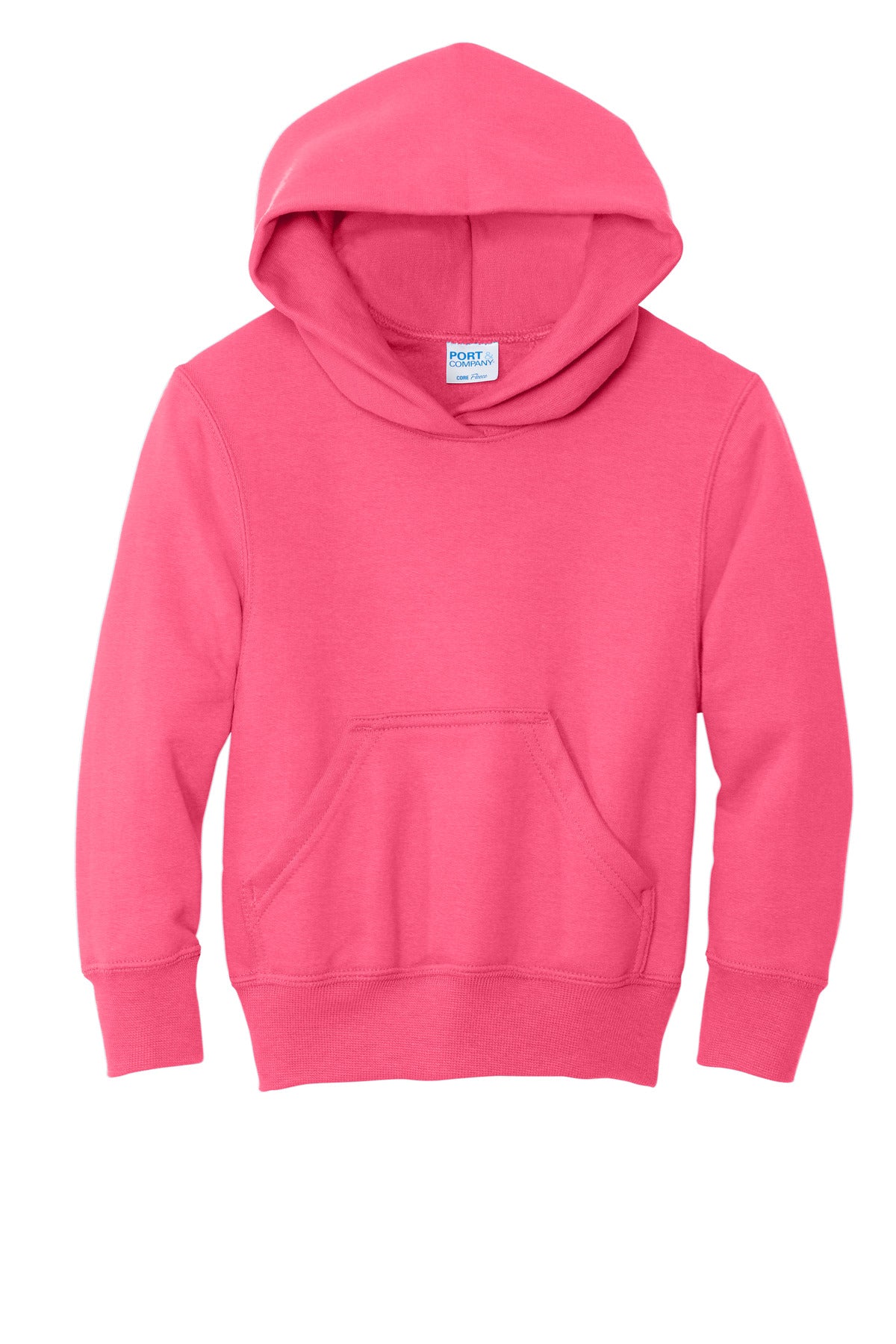 Custom Embroidered Port & Co Sweatshirts/Fleece in Neon Pink