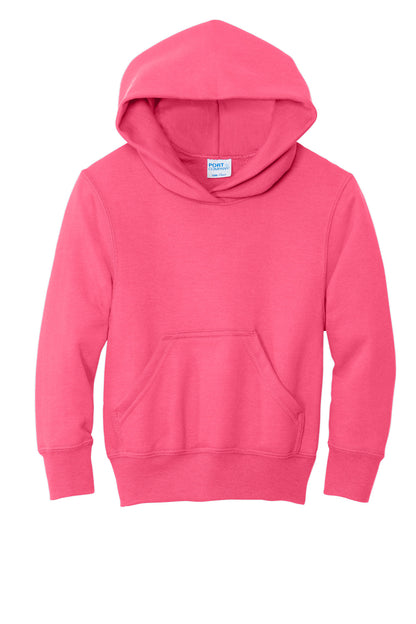 Custom Embroidered Port & Co Sweatshirts/Fleece in Neon Pink