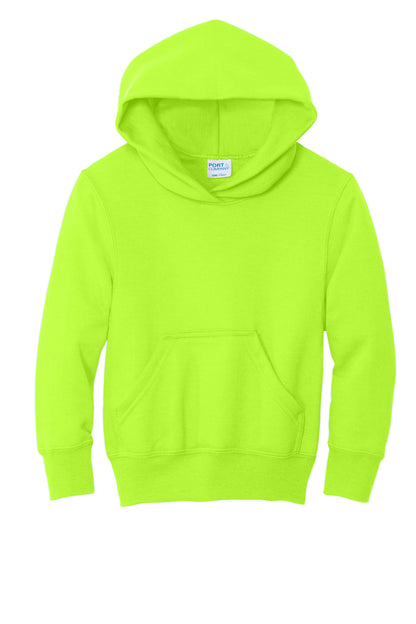 Custom Embroidered Port & Co Sweatshirts/Fleece in Neon Yellow