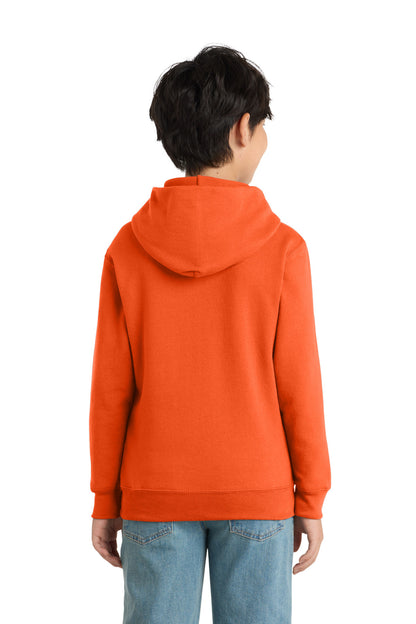 Custom Embroidered Port & Co Sweatshirts/Fleece in Orange