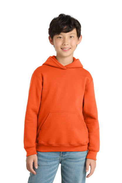 Custom Embroidered Port & Co Sweatshirts/Fleece in Orange