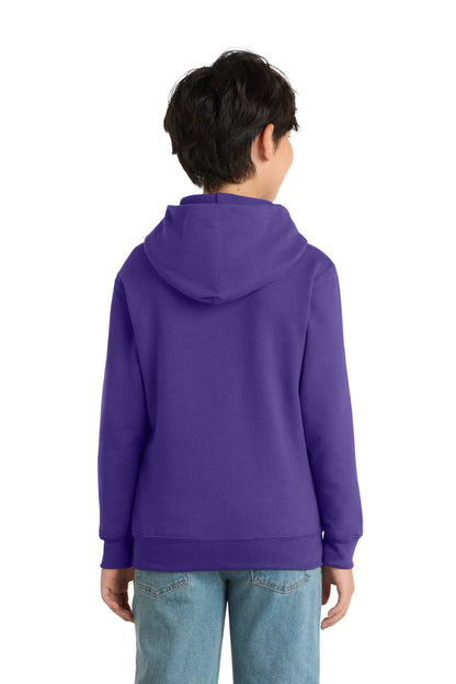 Custom Embroidered Port & Co Sweatshirts/Fleece in Purple