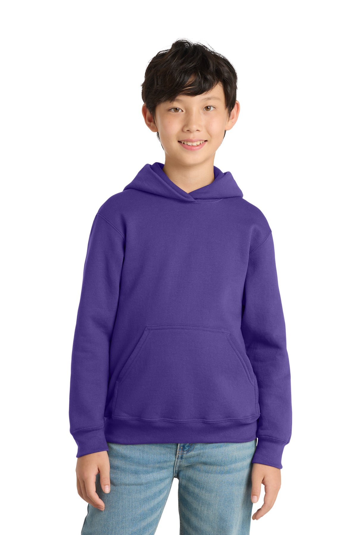 Custom Embroidered Port & Co Sweatshirts/Fleece in Purple