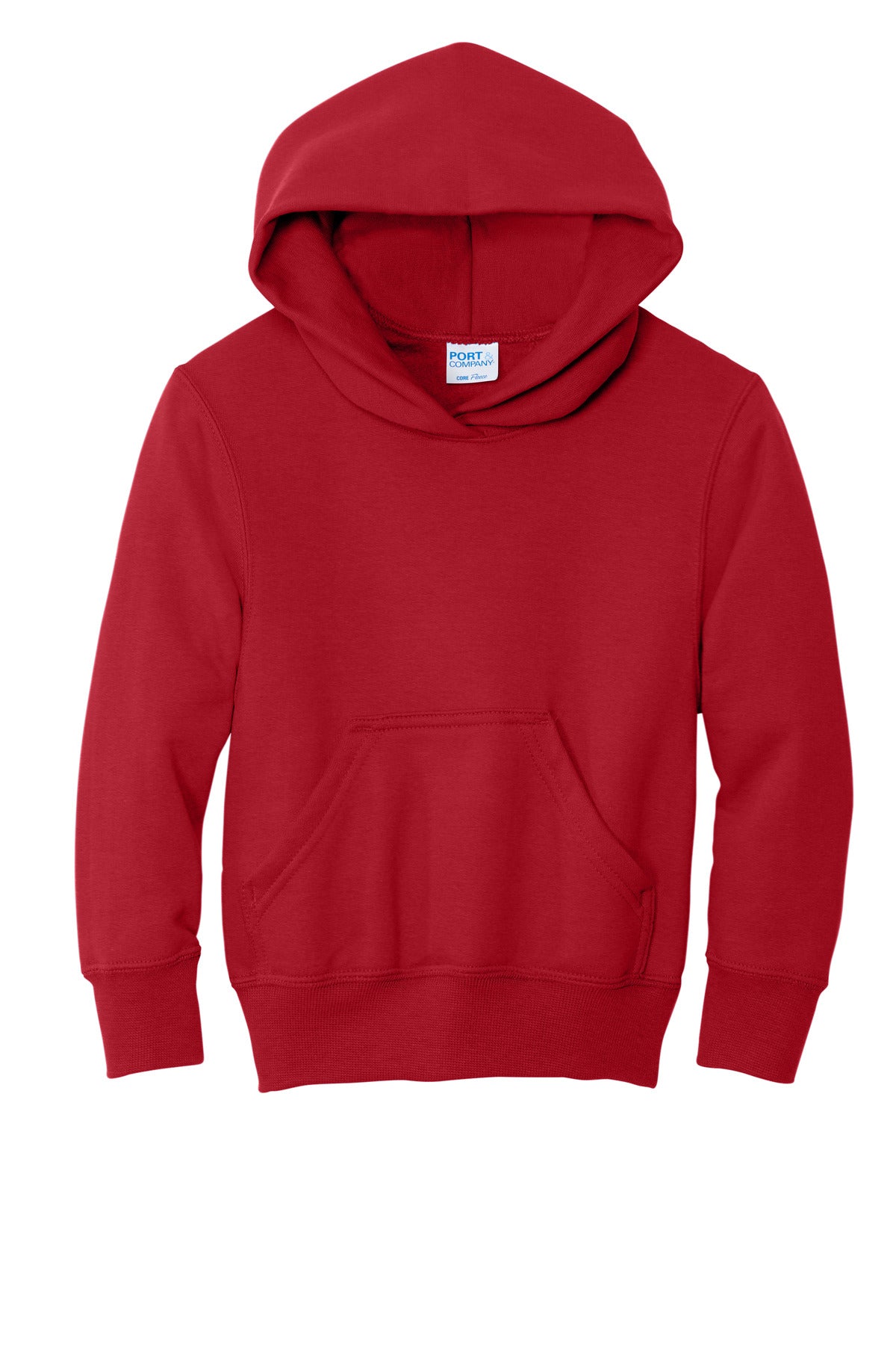 Custom Embroidered Port & Co Sweatshirts/Fleece in Red