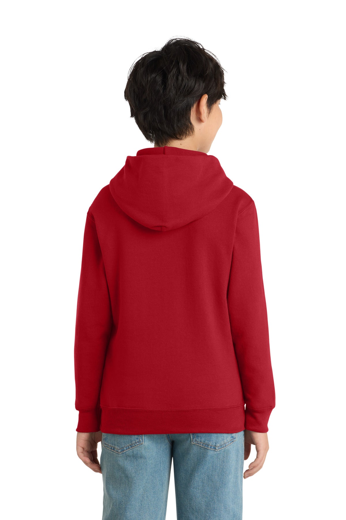 Custom Embroidered Port & Co Sweatshirts/Fleece in Red