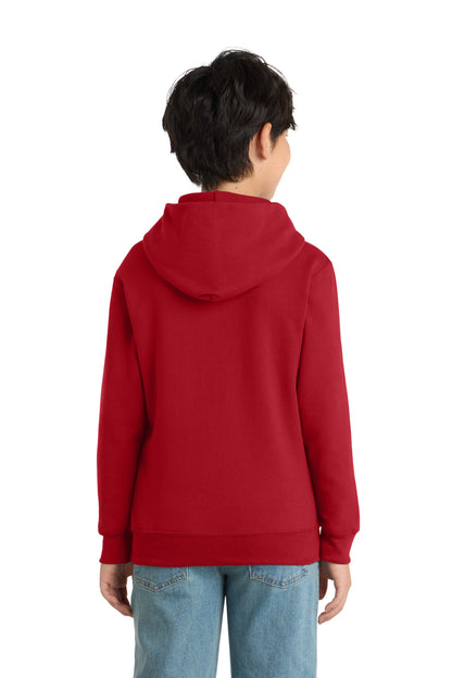 Custom Embroidered Port & Co Sweatshirts/Fleece in Red