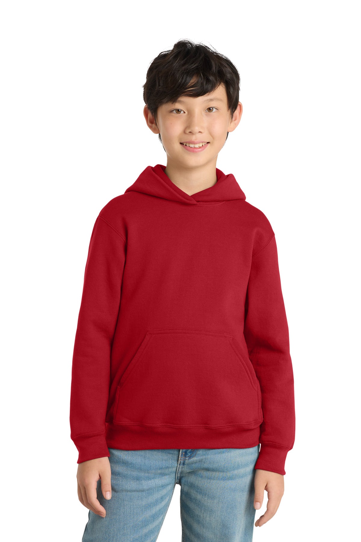 Custom Embroidered Port & Co Sweatshirts/Fleece in Red