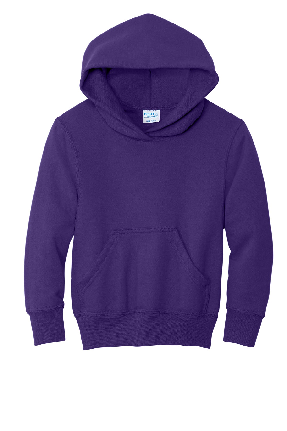 Custom Embroidered Port & Co Sweatshirts/Fleece in Team Purple