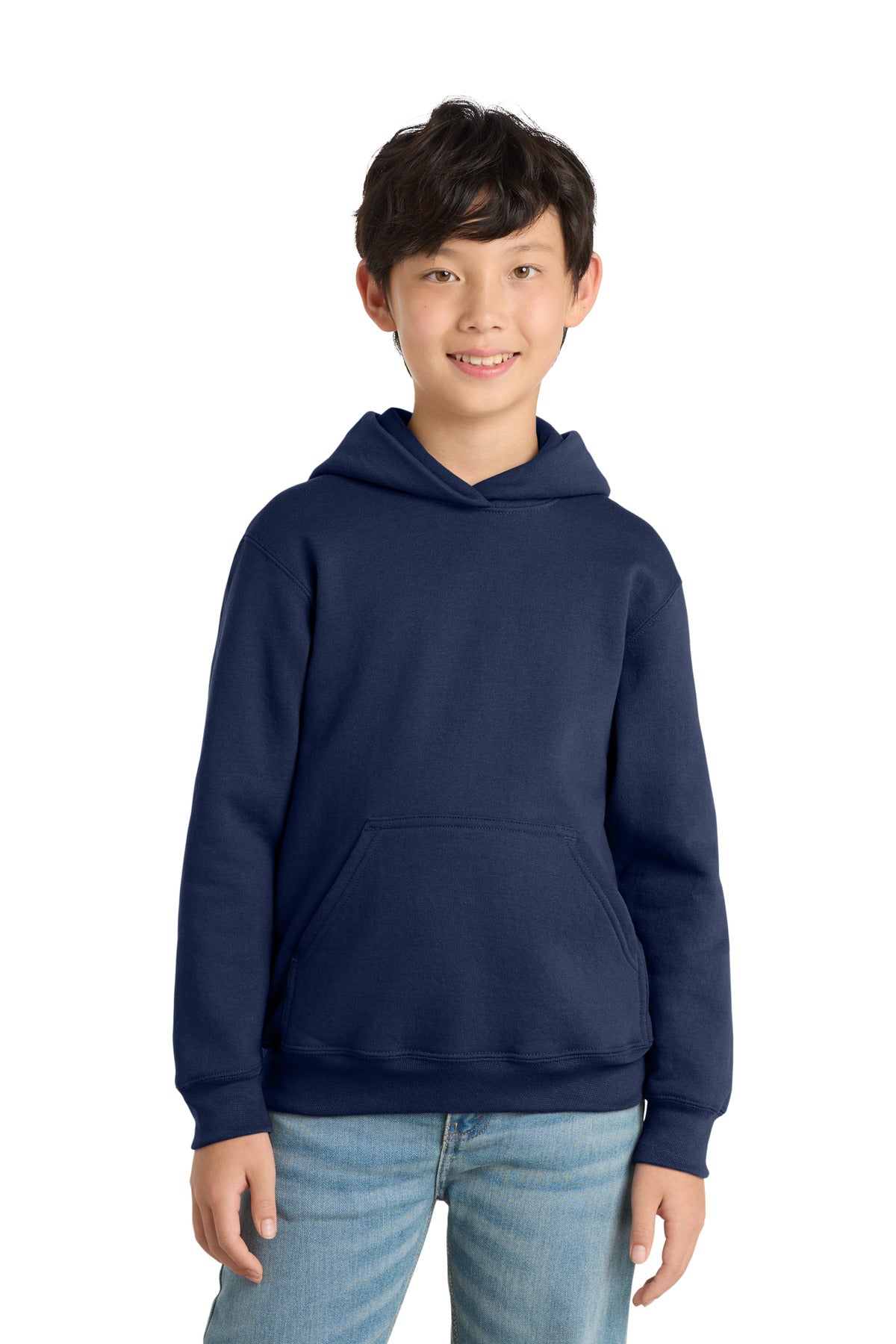Custom Embroidered Port & Co Sweatshirts/Fleece in True Navy