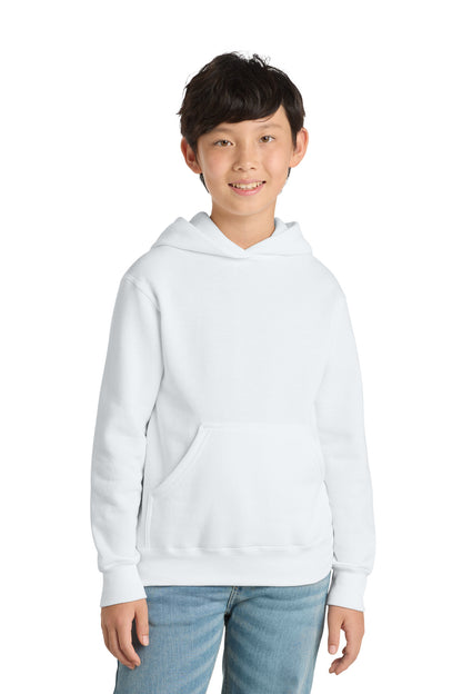 Custom Embroidered Port & Co Sweatshirts/Fleece in White