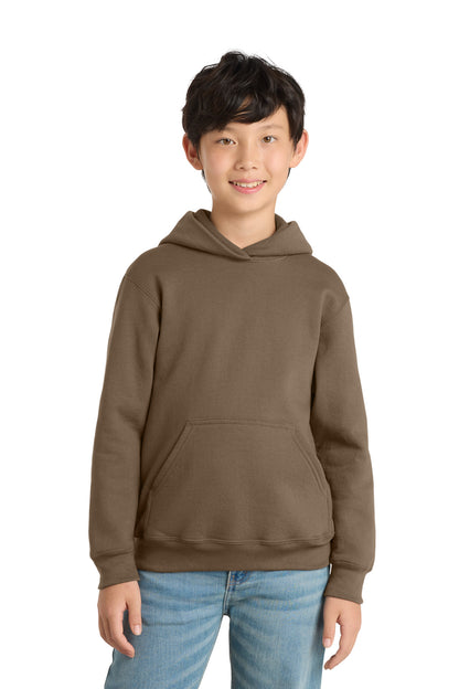 Custom Embroidered Port & Co Sweatshirts/Fleece in Woodland Brown