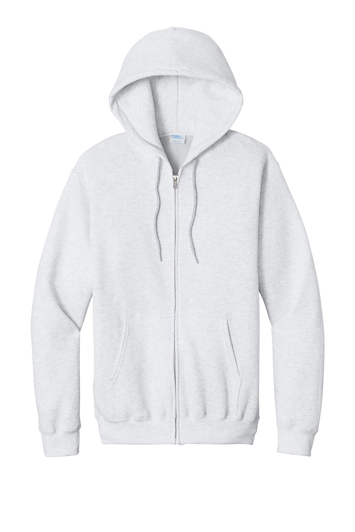 Custom Embroidered Port & Co Sweatshirts in Ash