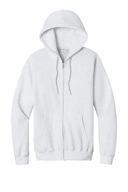 Custom Embroidered Port & Co Sweatshirts in Ash
