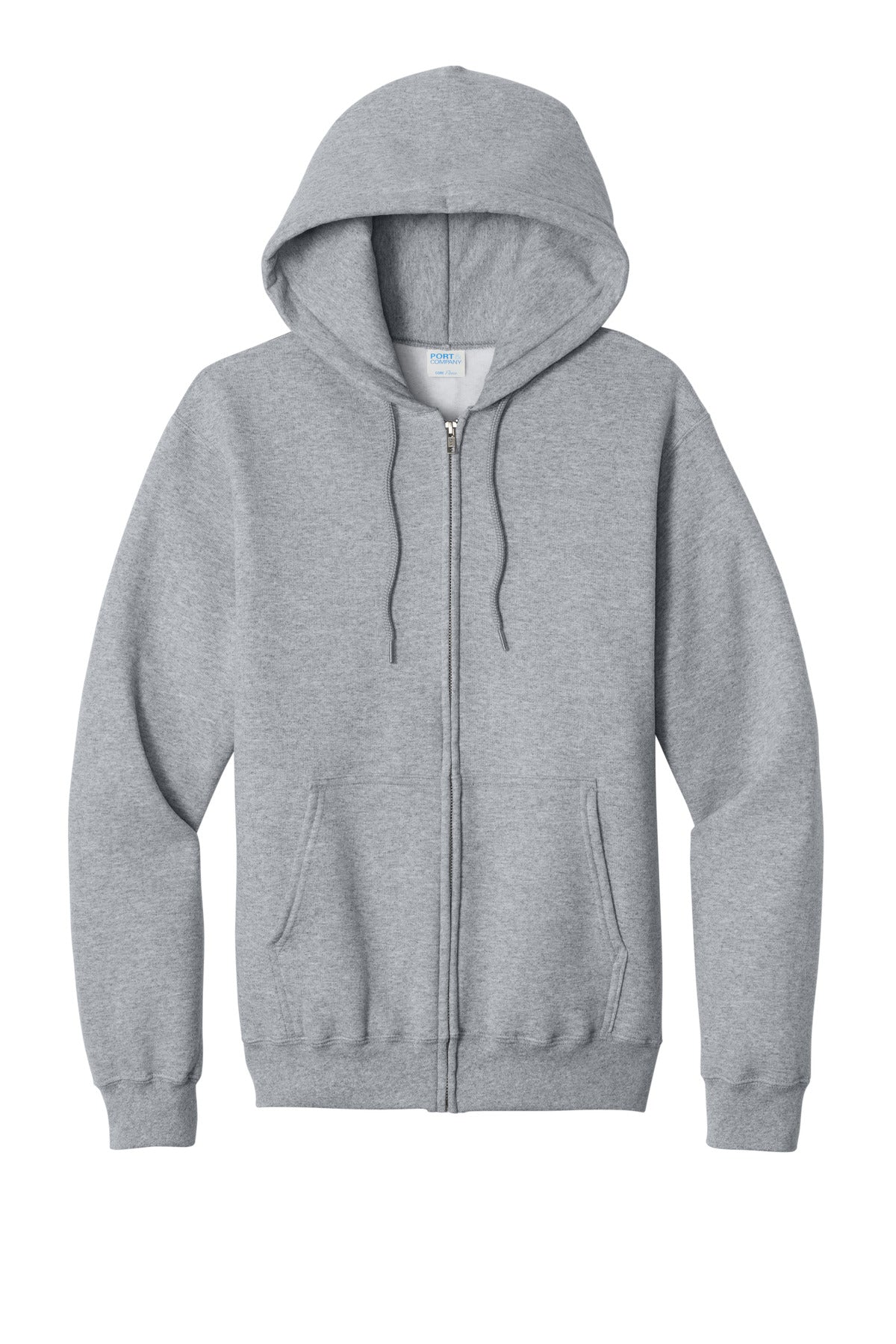 Custom Embroidered Port & Co Sweatshirts in Athletic Heather