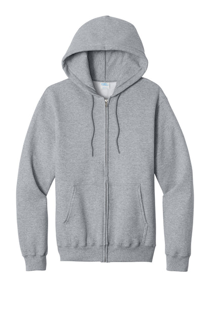 Custom Embroidered Port & Co Sweatshirts in Athletic Heather