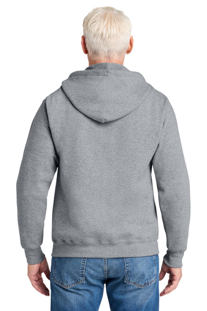 Custom Embroidered Port & Co Sweatshirts in Athletic Heather