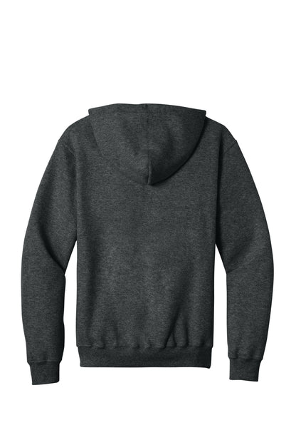 Custom Embroidered Port & Co Sweatshirts in Black Heather