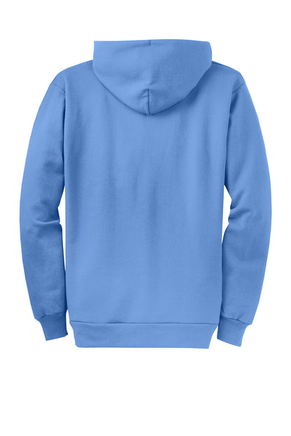 Custom Embroidered Port & Co Sweatshirts in Carolina Blue