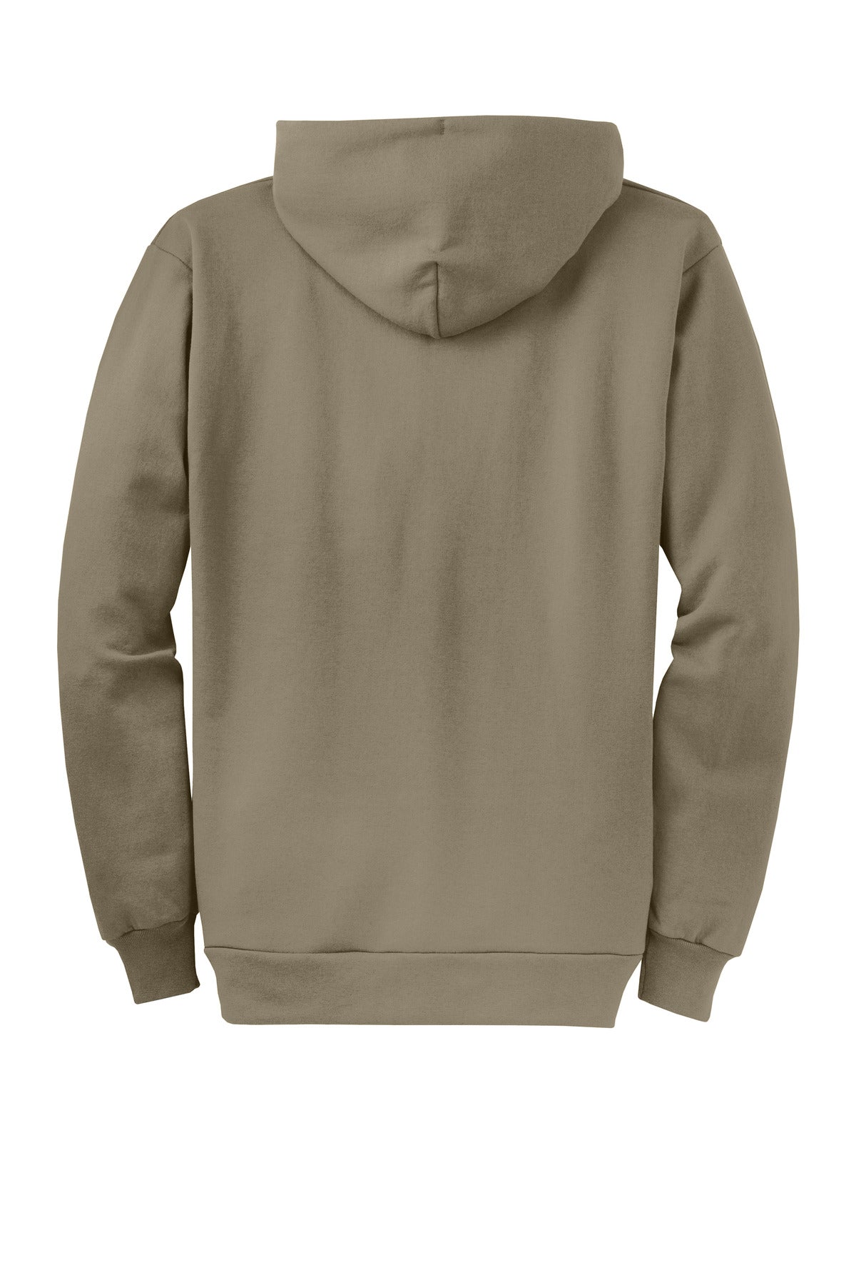 Custom Embroidered Port & Co Sweatshirts in Coyote Brown