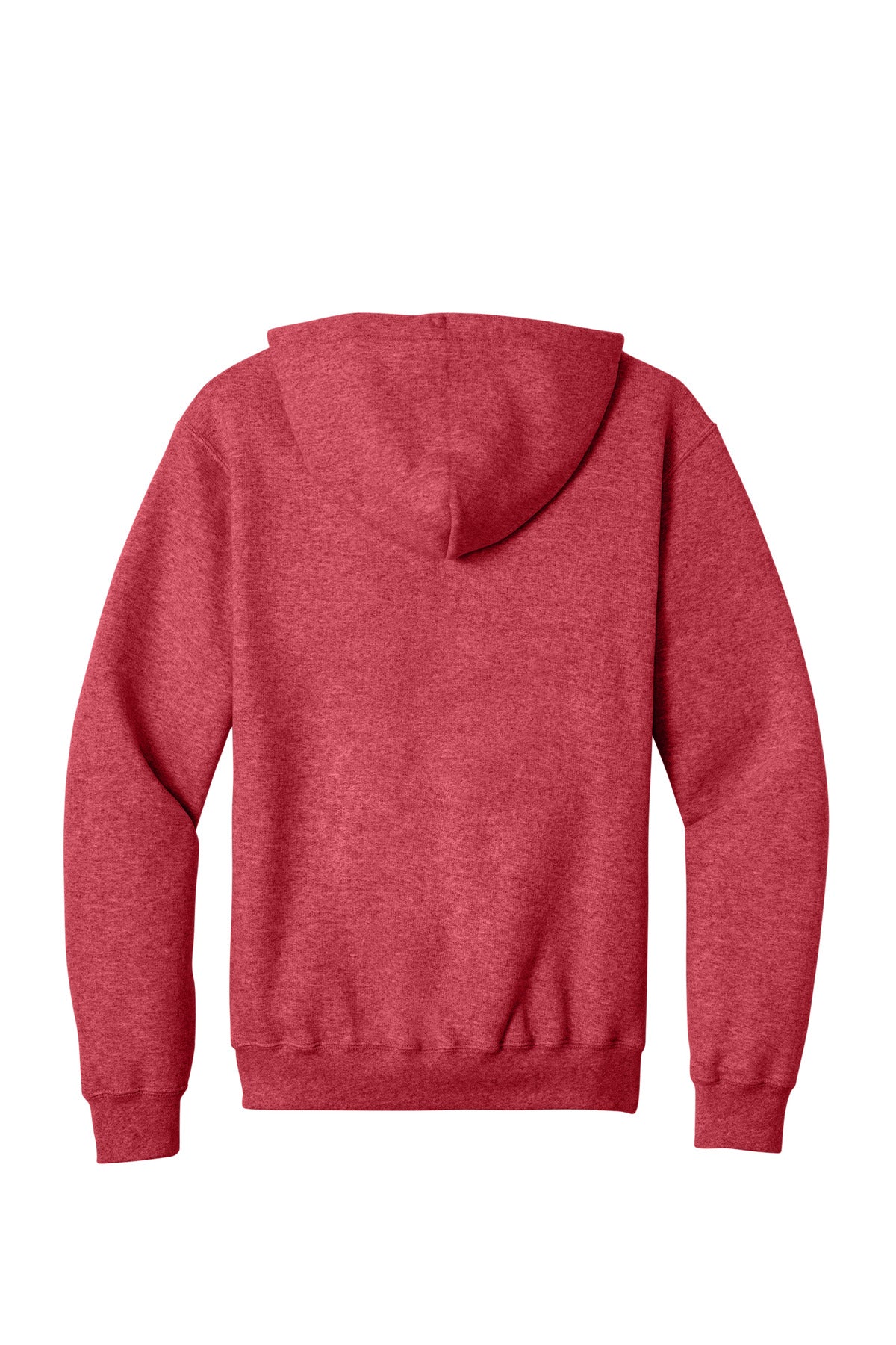 Custom Embroidered Port & Co Sweatshirts in Heather Red