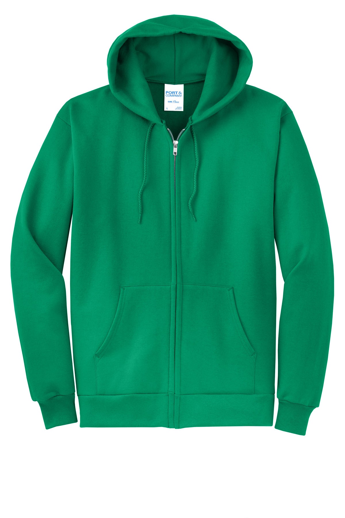 Custom Embroidered Port & Co Sweatshirts in Kelly