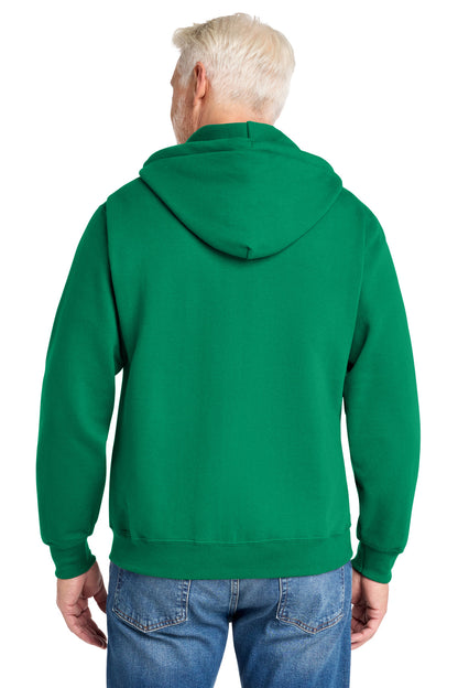 Custom Embroidered Port & Co Sweatshirts in Kelly