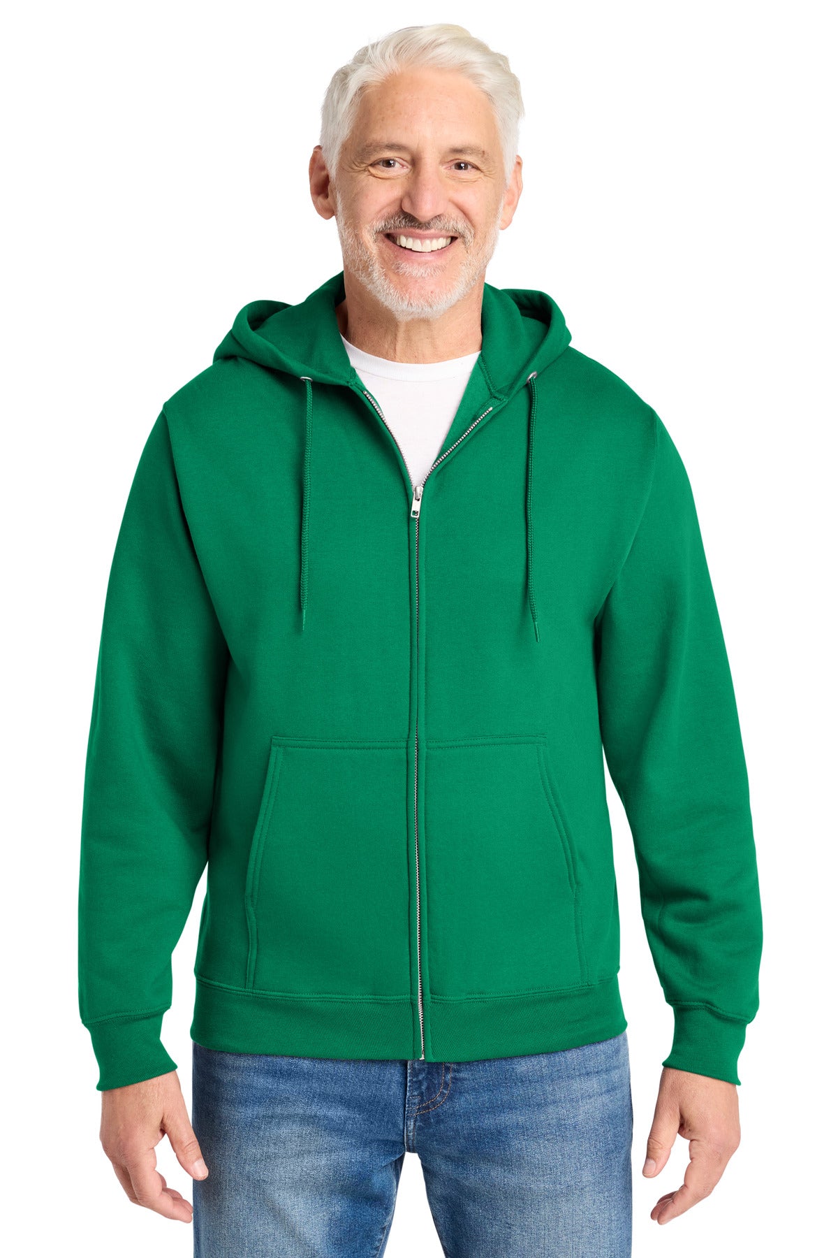 Custom Embroidered Port & Co Sweatshirts in Kelly