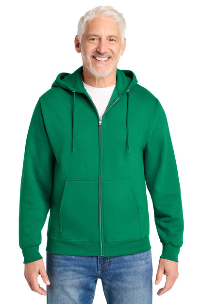 Custom Embroidered Port & Co Sweatshirts in Kelly