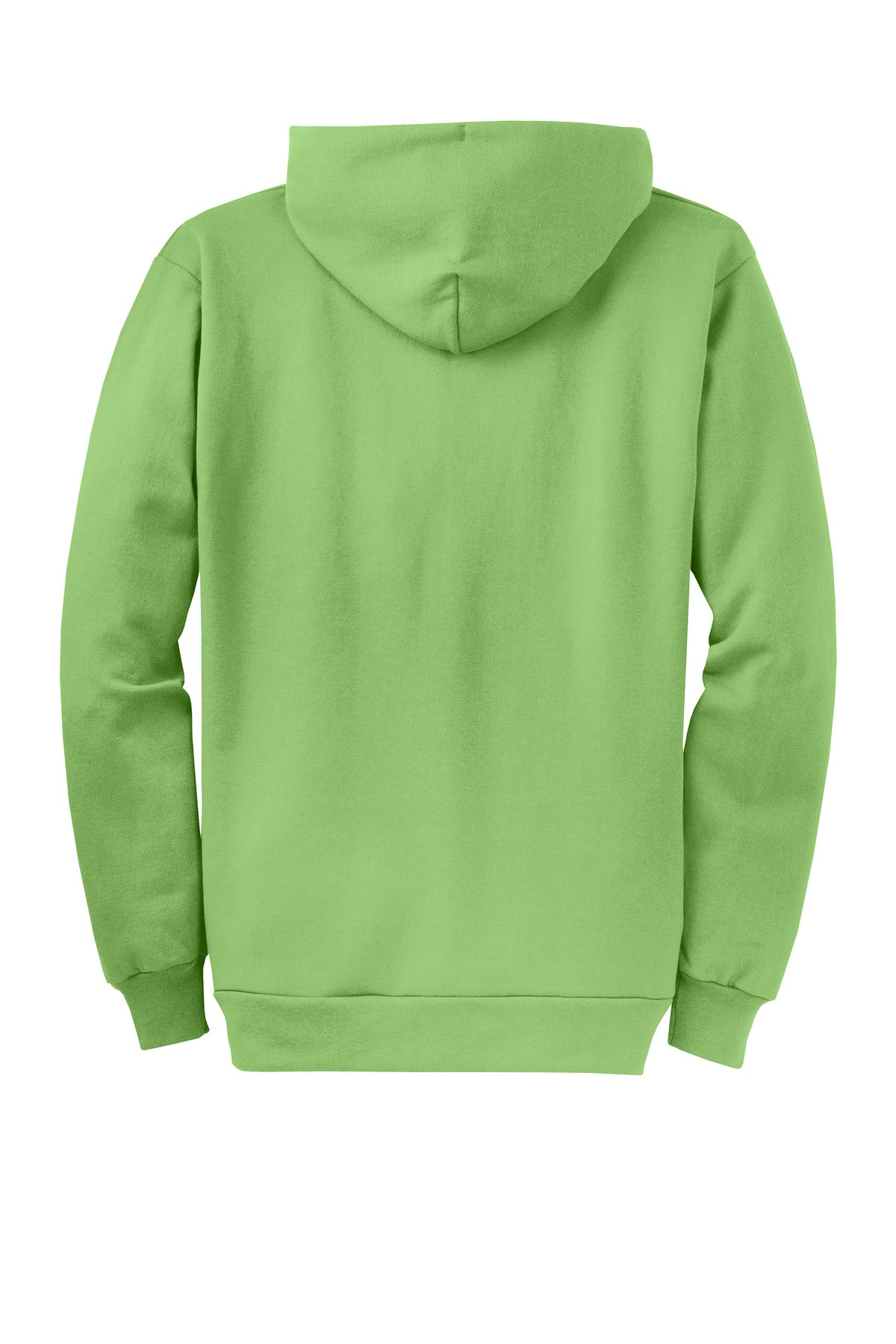 Custom Embroidered Port & Co Sweatshirts in Lime
