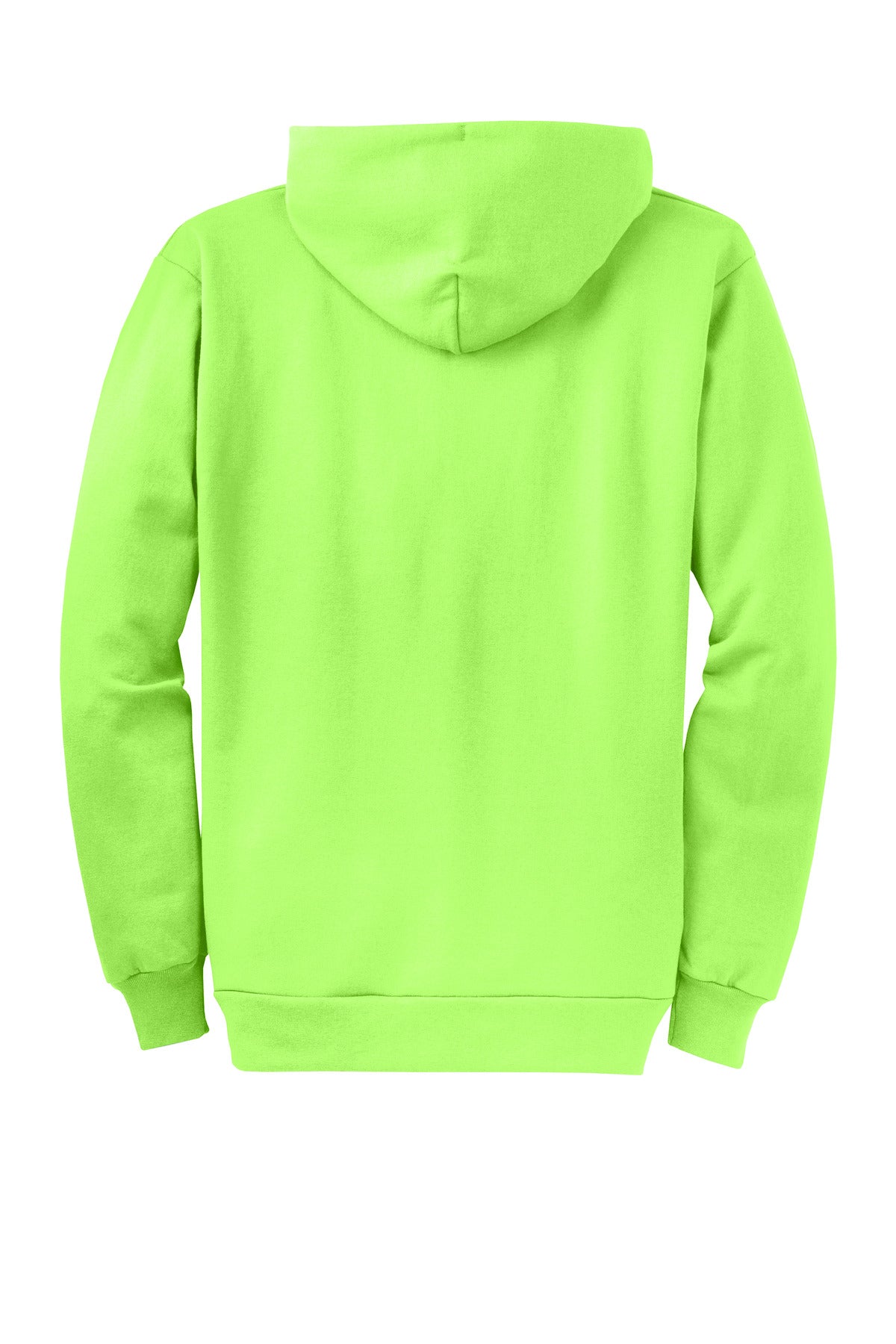 Custom Embroidered Port & Co Sweatshirts in Neon Green