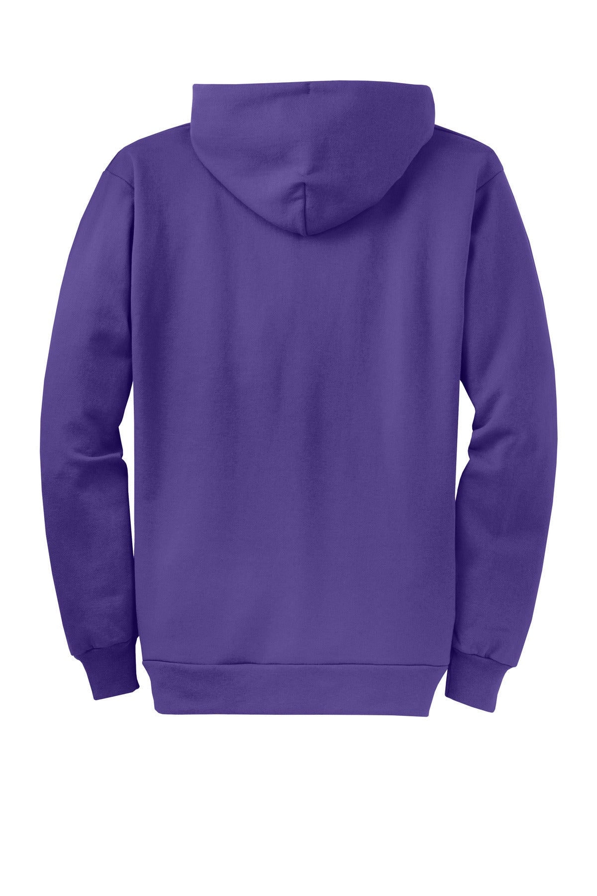 Custom Embroidered Port & Co Sweatshirts in Purple