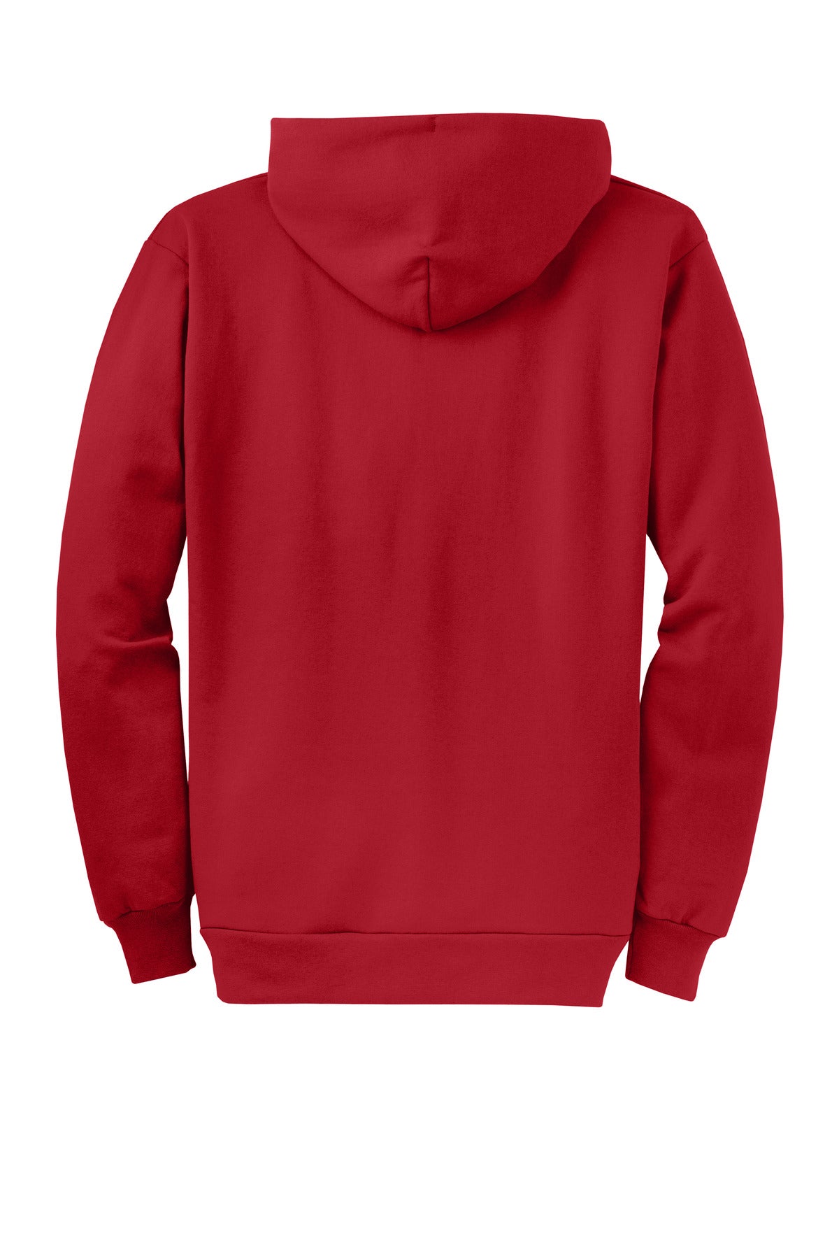 Custom Embroidered Port & Co Sweatshirts in Red