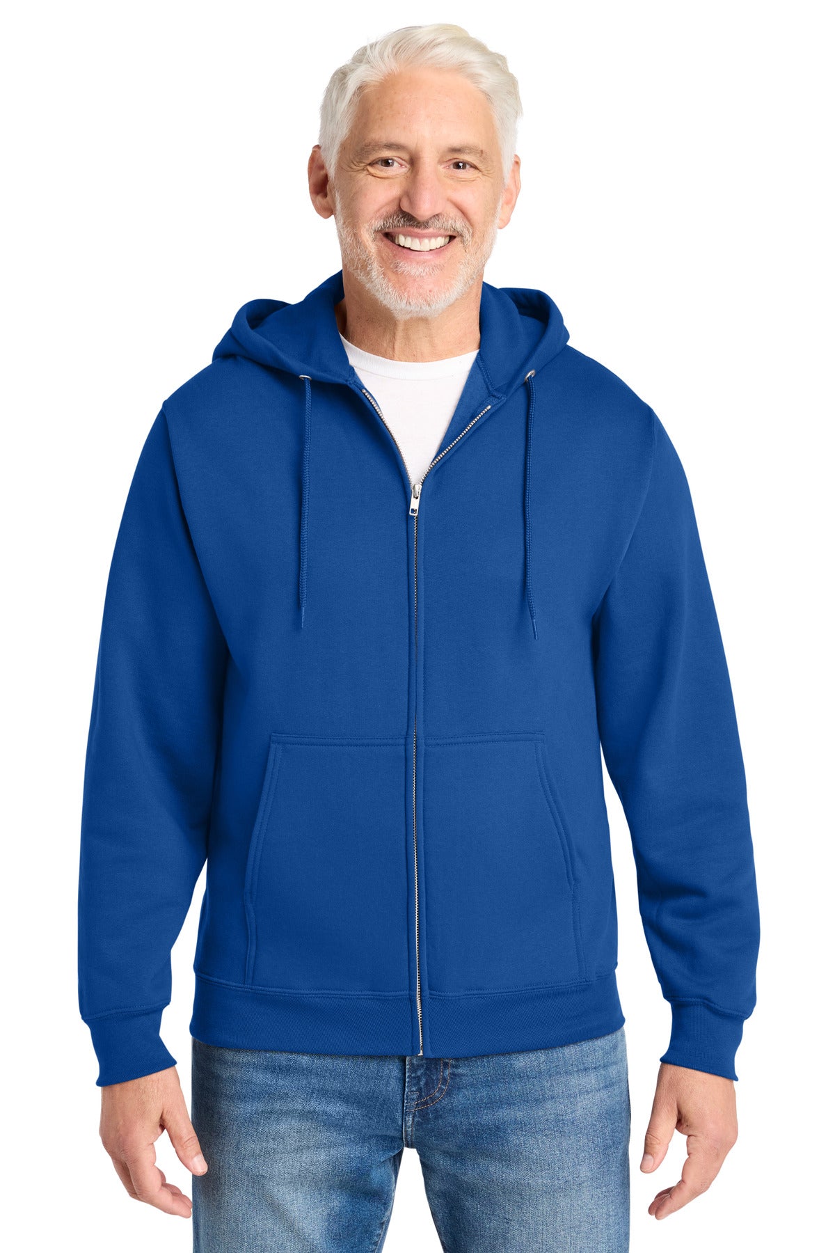 Custom Embroidered Port & Co Sweatshirts in Royal
