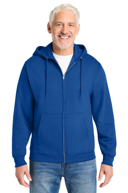 Custom Embroidered Port & Co Sweatshirts in Royal