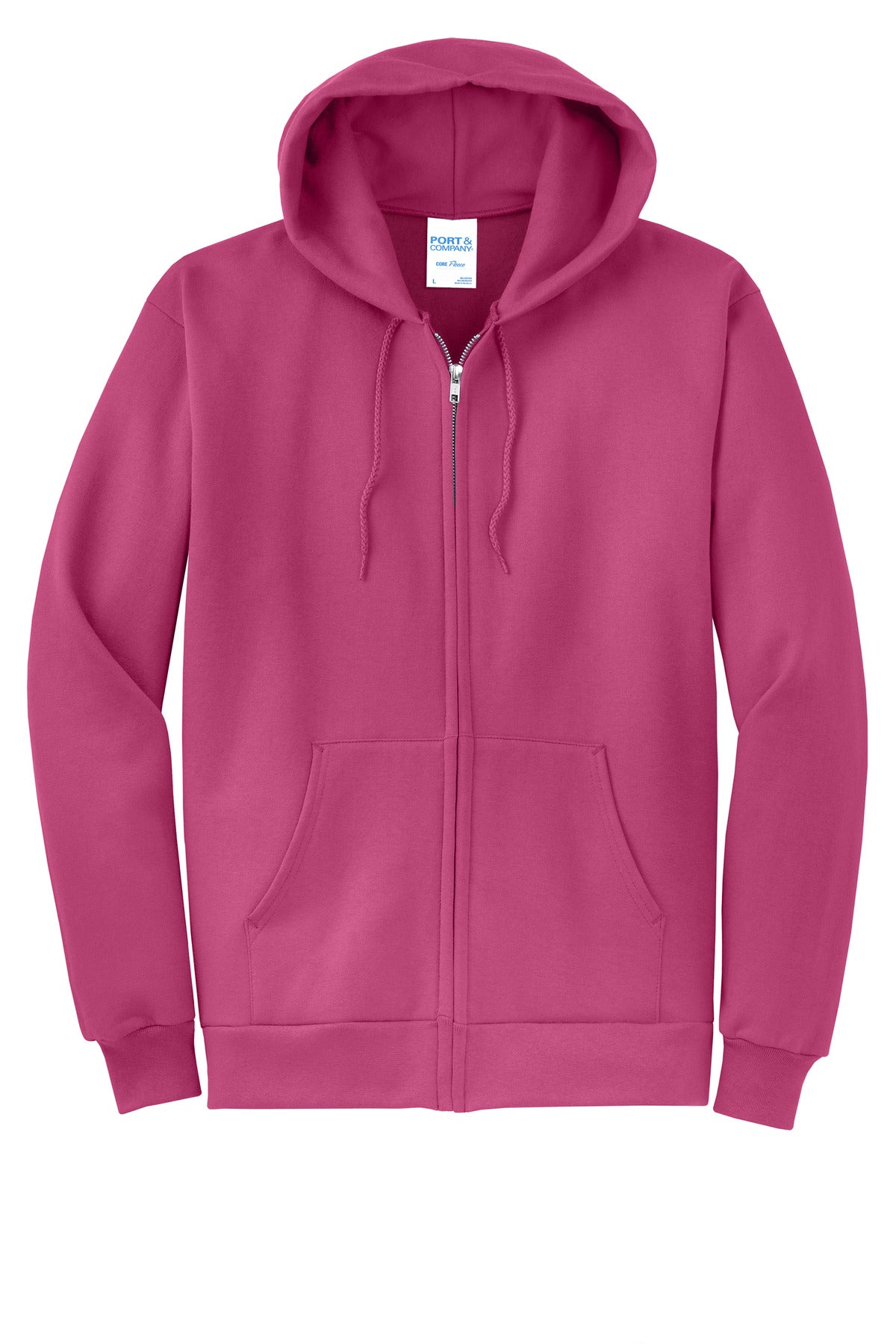 Custom Embroidered Port & Co Sweatshirts in Sangria