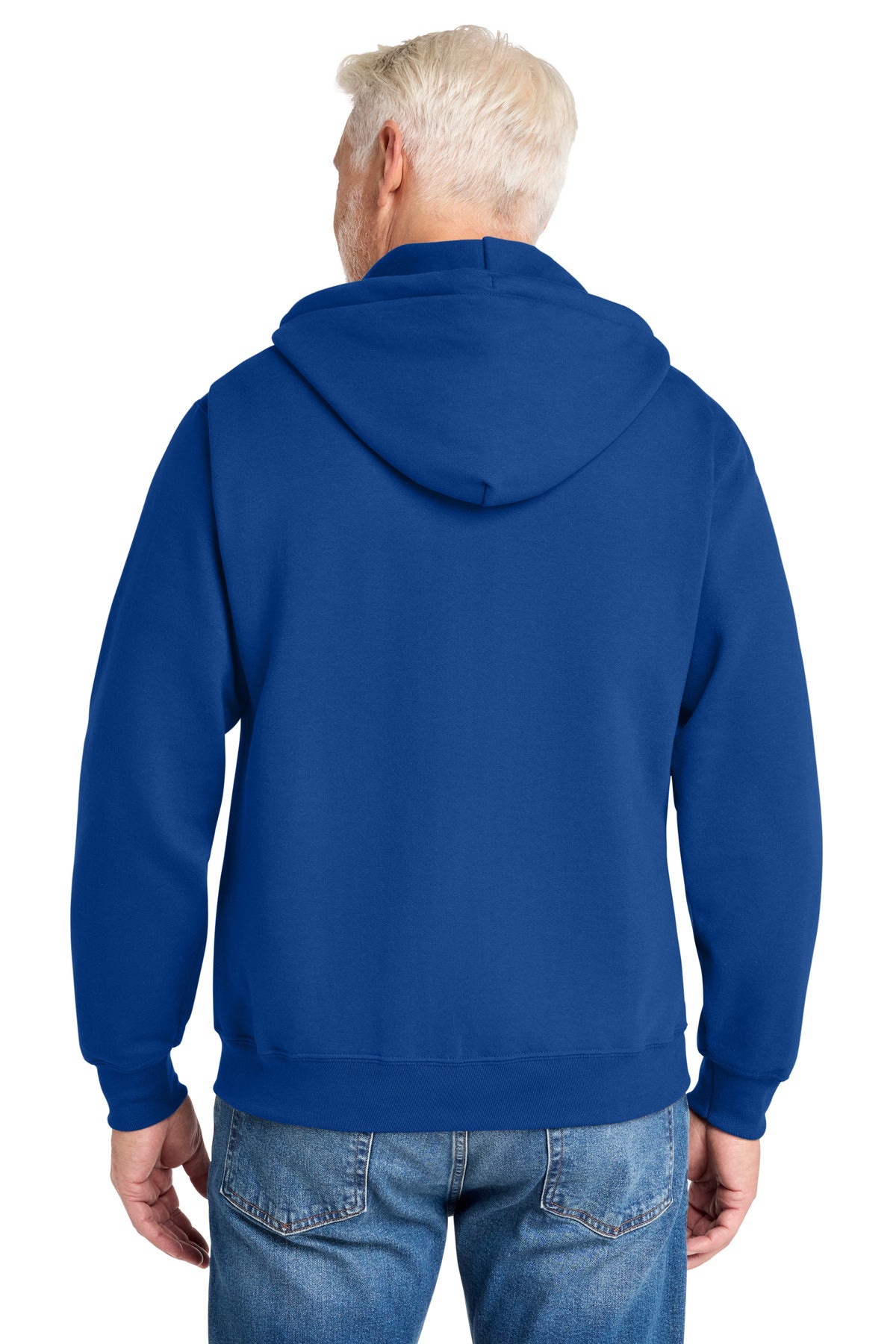 Custom Embroidered Port & Co Sweatshirts in True Royal