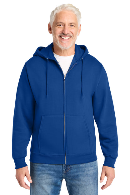 Custom Embroidered Port & Co Sweatshirts in True Royal