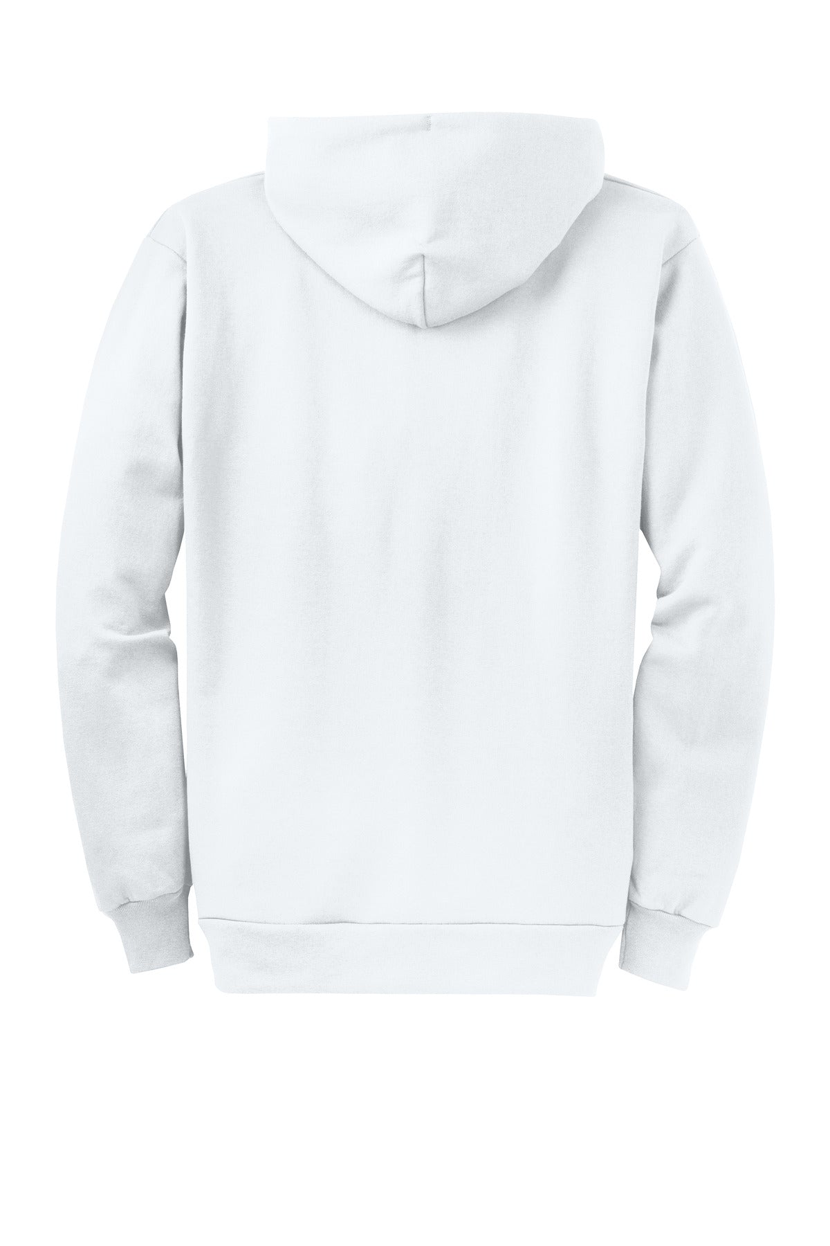 Custom Embroidered Port & Co Sweatshirts in White