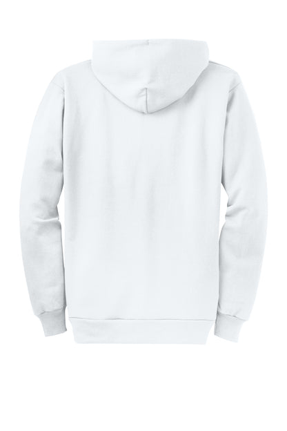 Custom Embroidered Port & Co Sweatshirts in White