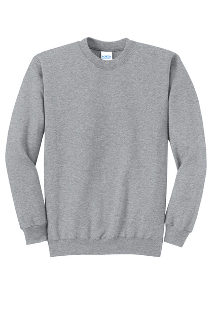 Custom Embroidered Port & Co Sweatshirts/Fleece in Athletic Heather