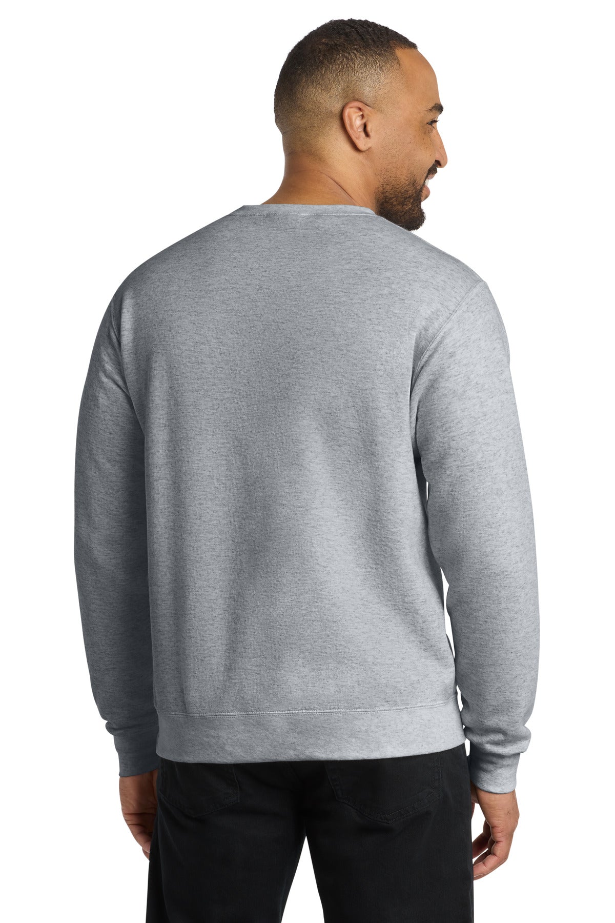 Custom Embroidered Port & Co Sweatshirts/Fleece in Athletic Heather