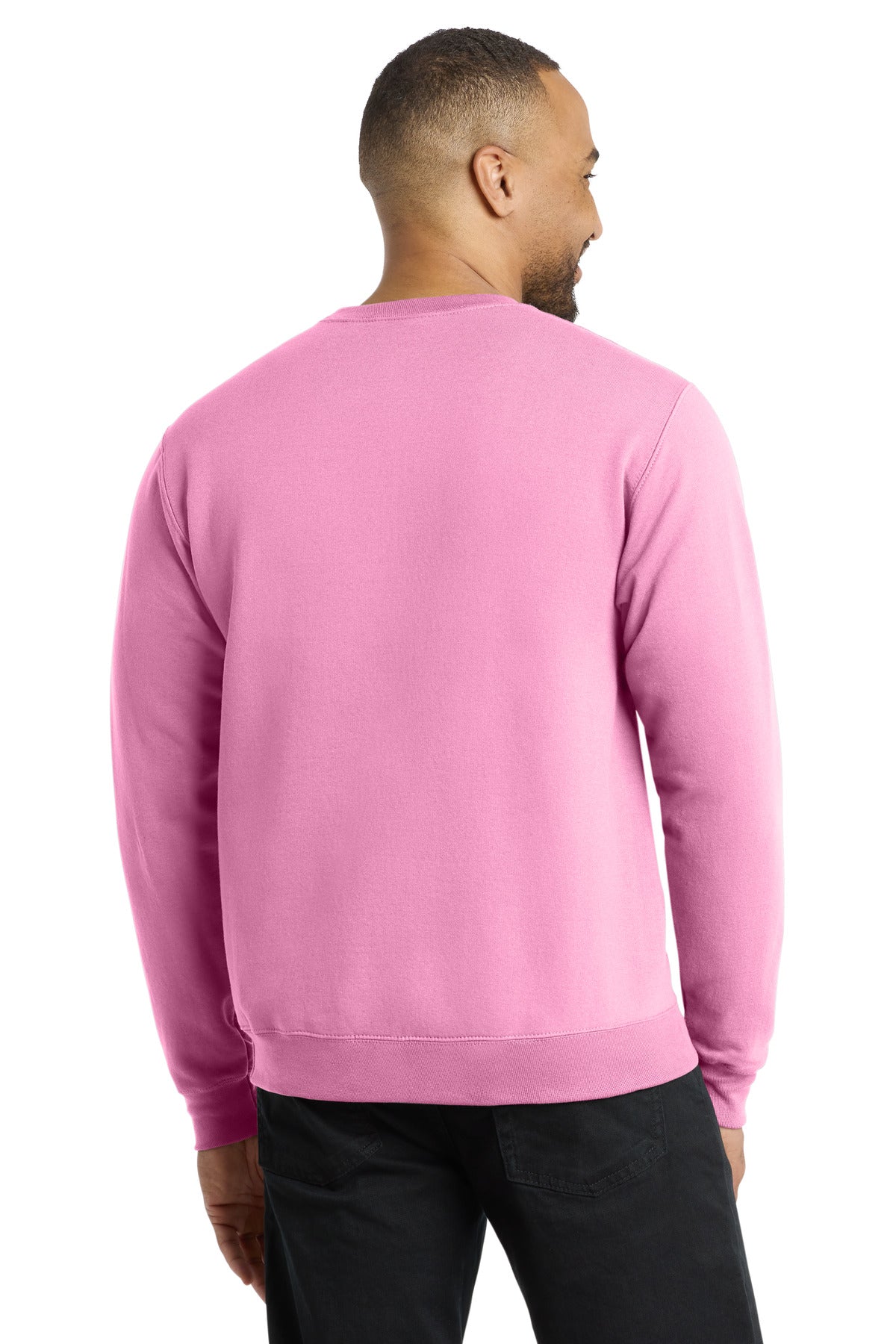 Custom Embroidered Port & Co Sweatshirts/Fleece in Candy Pink