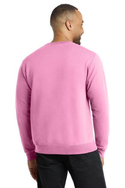 Custom Embroidered Port & Co Sweatshirts/Fleece in Candy Pink