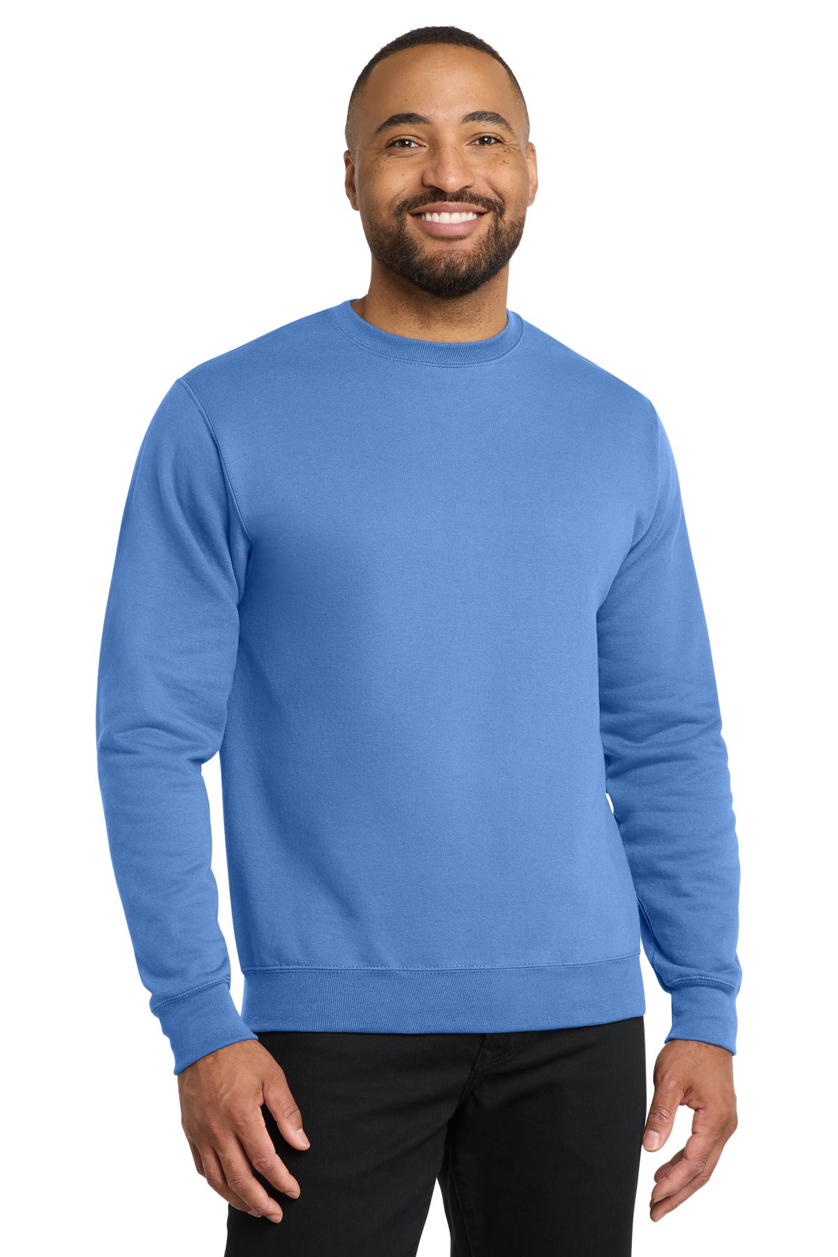 Custom Embroidered Port & Co Sweatshirts/Fleece in Carolina Blue