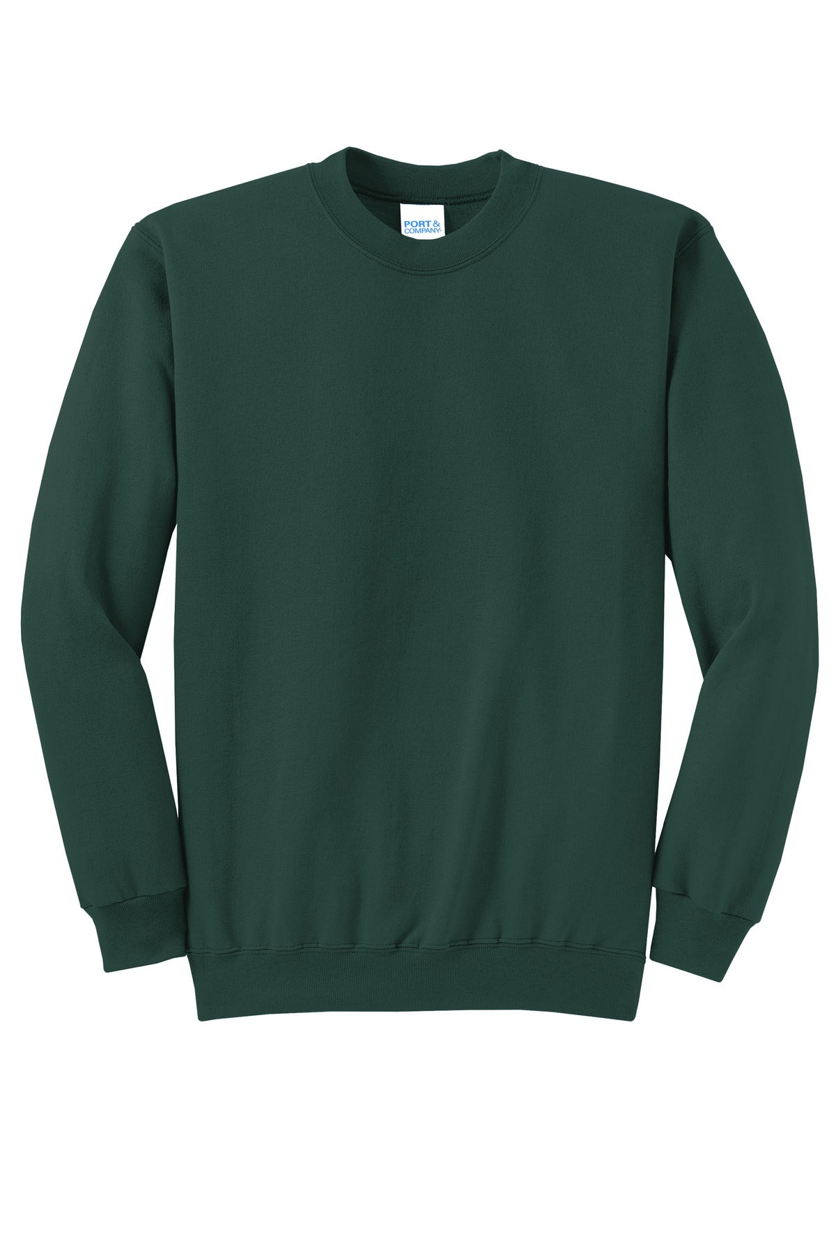 Custom Embroidered Port & Co Sweatshirts/Fleece in Dark Green